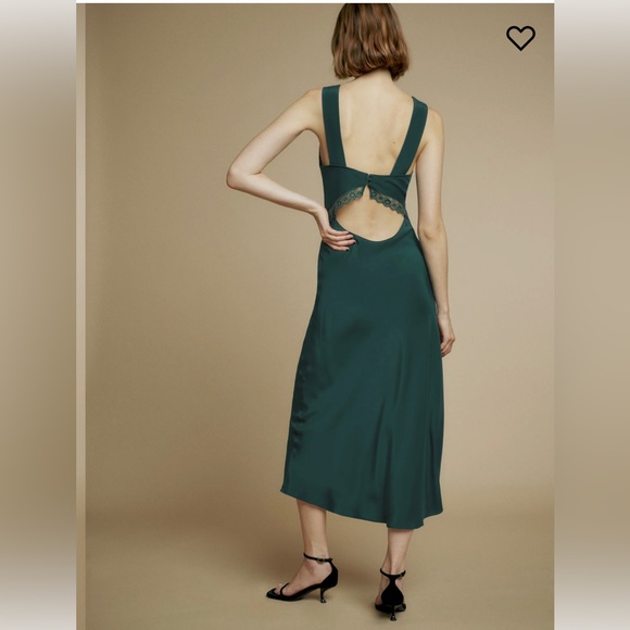 SOLD NWT Reformation Provence Dress Forest XL - Picture 7 of 14